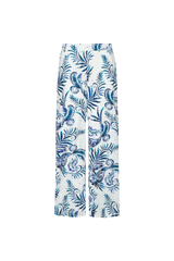 Paige broek | Offwhite/Dusty Blue