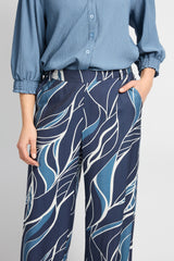 Primrose broek | Dusty Blue/Light Blue