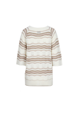 Alida trui | Offwhite/Sand