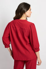 Laila blouse | Karanda Red