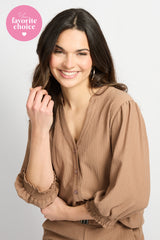 Laila blouse | Latte