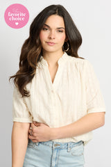 Loriana blouse | Offwhite