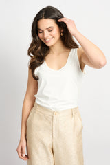 Traci top | Offwhite