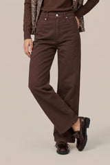 Nico broek | Mocha Brown