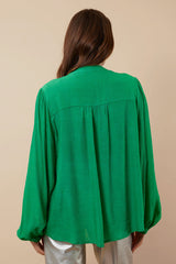 Ann top | Leaf Green