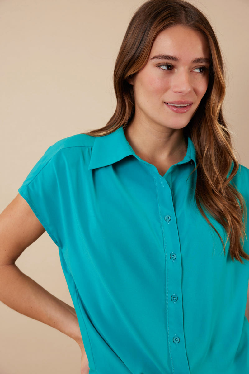 Alexis blouse | Ocean