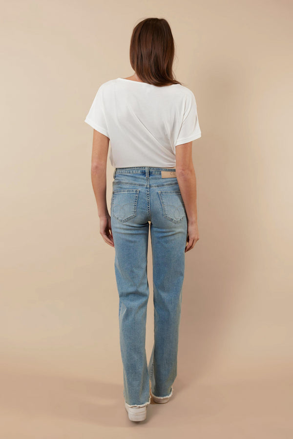 Almira jeans broek | Denim Light Blue