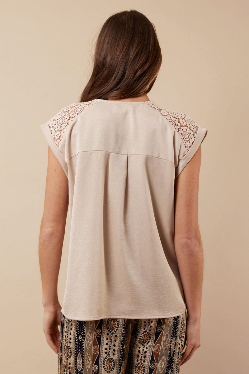 Aletta top | Sand