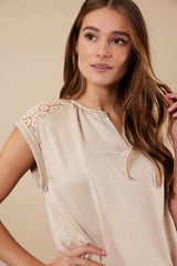 Aletta top | Sand