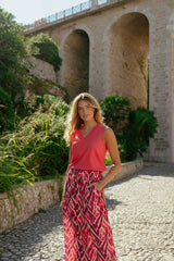 Tirill Top | Sunkissed Coral