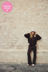 Petra broek | Dark Brown