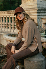 Wilda trui | Light Camel