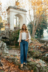 Gaiby gilet | Light Camel