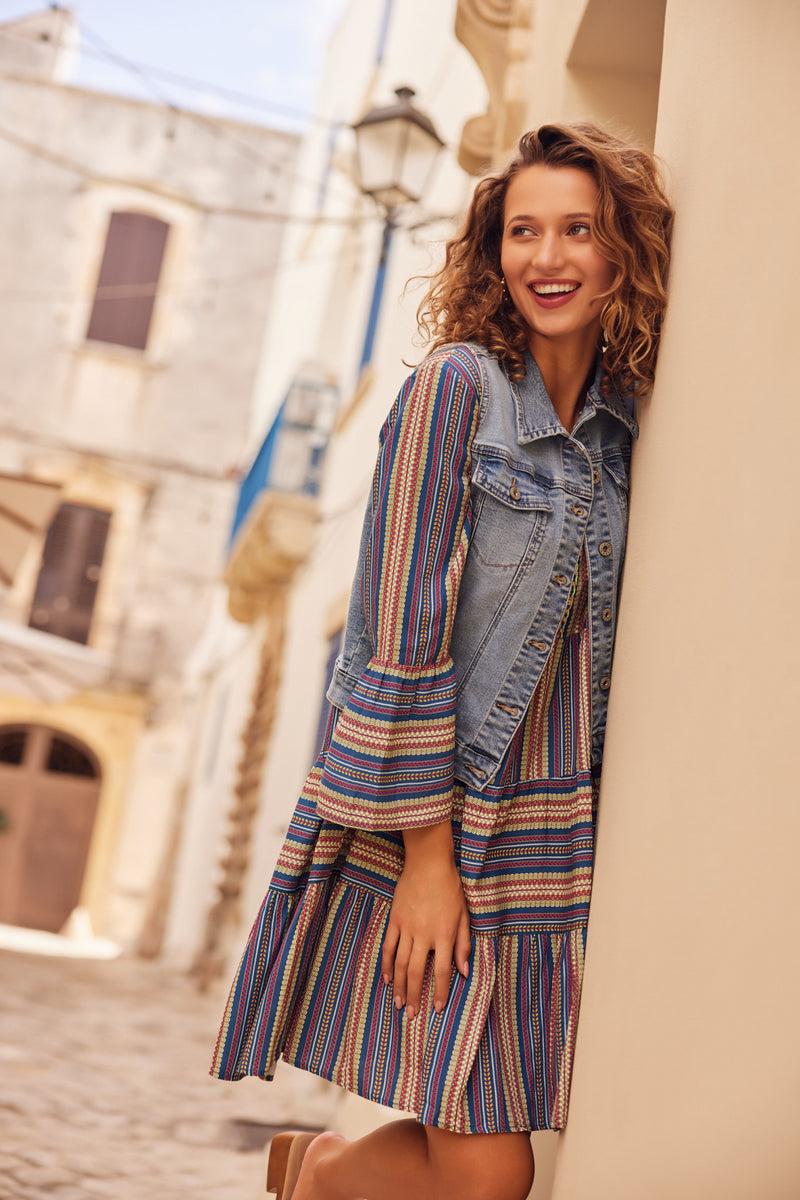 Briella gilet | Denim Mid Blue