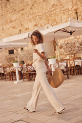 Bizou broek | Sand