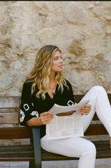 Camogli broek | Denim White