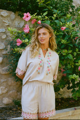 Palmeda top | Sand