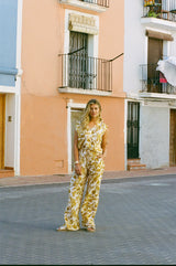 Malta broek | Sand/Mustard Olive