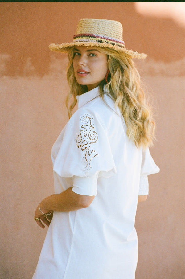 Moura jurk | Offwhite