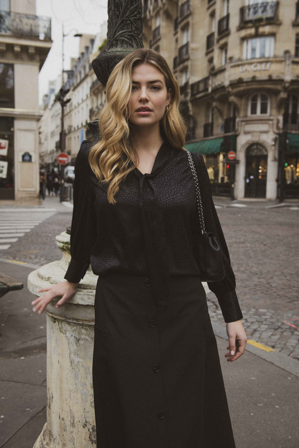 Caylinn top | Black