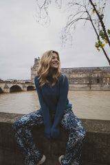 Calleigh broek | Light Ocean/Dark Petrol