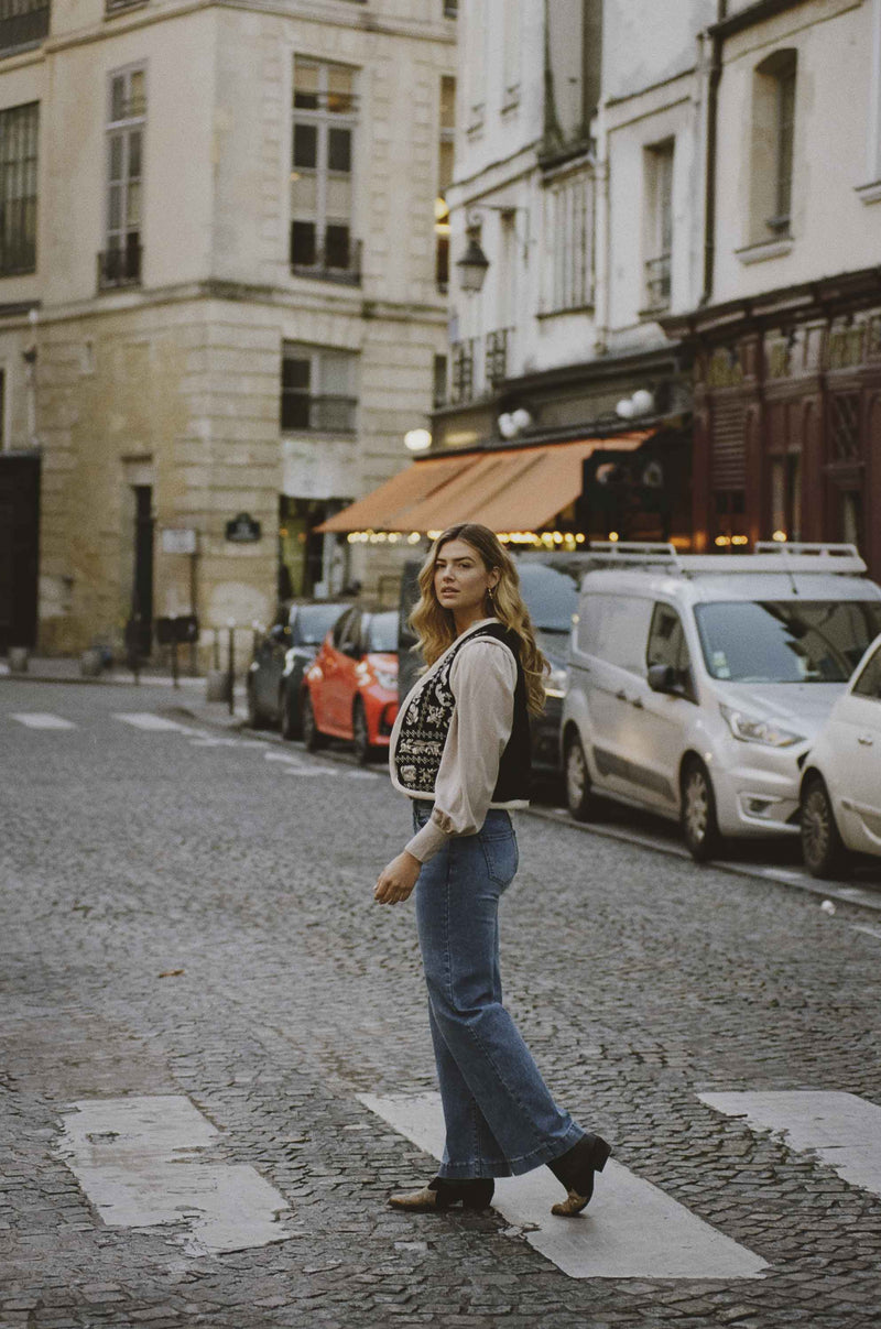 Ciara broek | Denim Dark Blue
