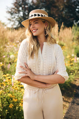 Dreux blouse | Sand