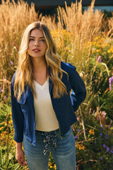 Narbonne broek | Denim Mid Blue