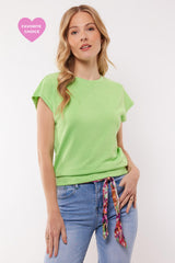 Belma top | Pistachio