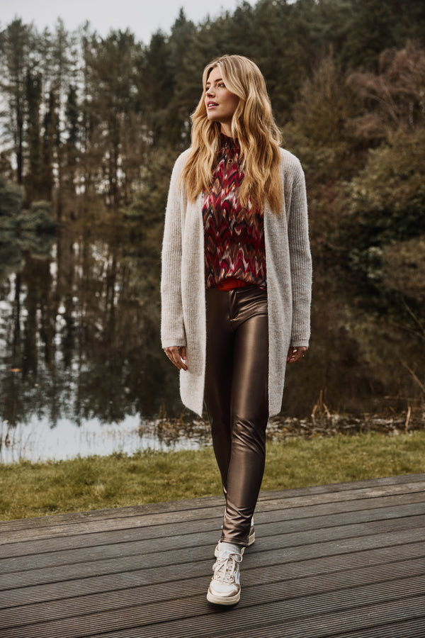 Didi top | Bronze/Red Ochre